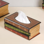 Stacked Books Tissue Box Nestasia