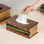 Stacked Books Tissue Box Nestasia