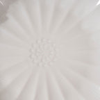 Ocean Ceramic Dinner Plate White 10 Inch Nestasia