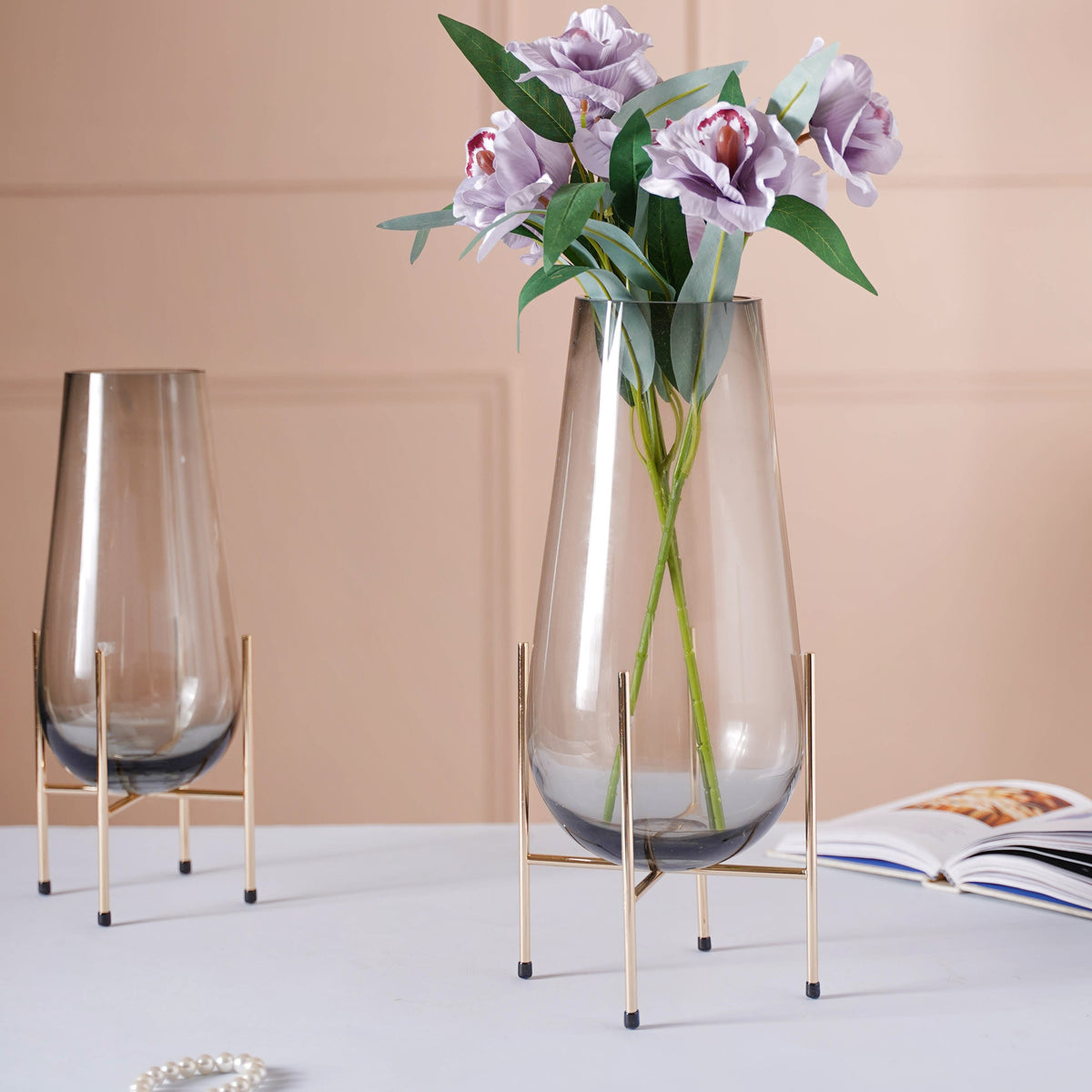 Large Crystal Vase Nestasia