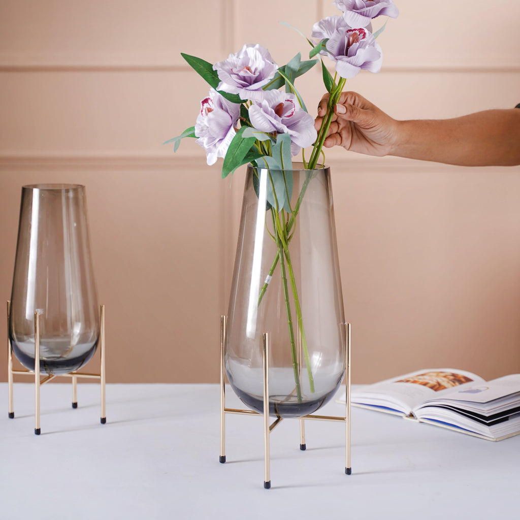 Large Crystal Vase Nestasia
