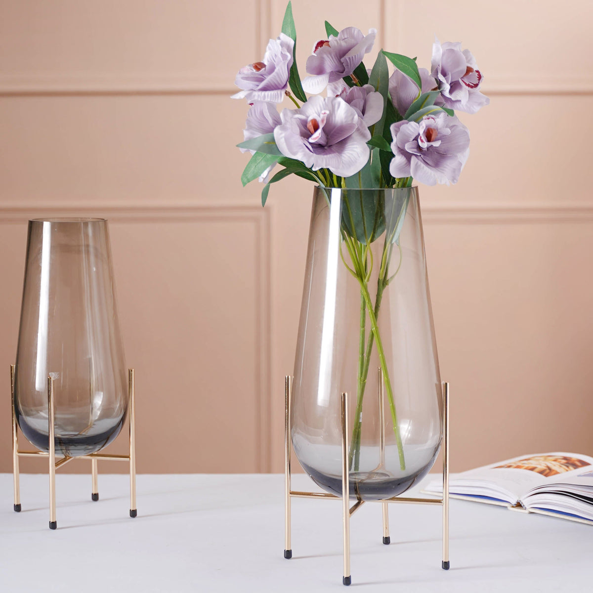 Large Crystal Vase Nestasia