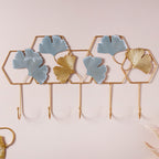 Gold and Blue Wall Mount Hanger Nestasia