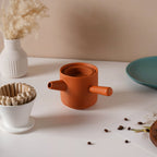 Pour Over Coffee Pot Set Orange 400 ml Nestasia