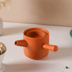 Pour Over Coffee Pot Set Orange 400 ml Nestasia