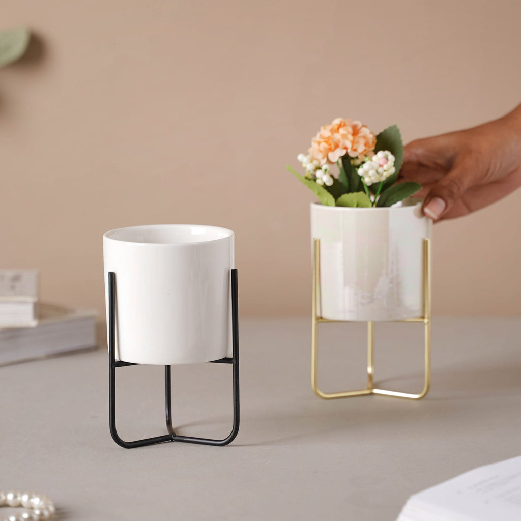 Indoor Porcelain Planters Medium Nestasia