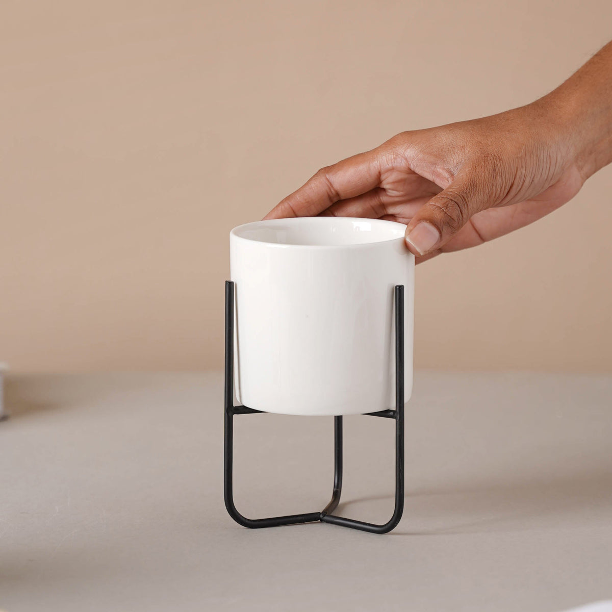 Indoor Porcelain Planters Medium Nestasia