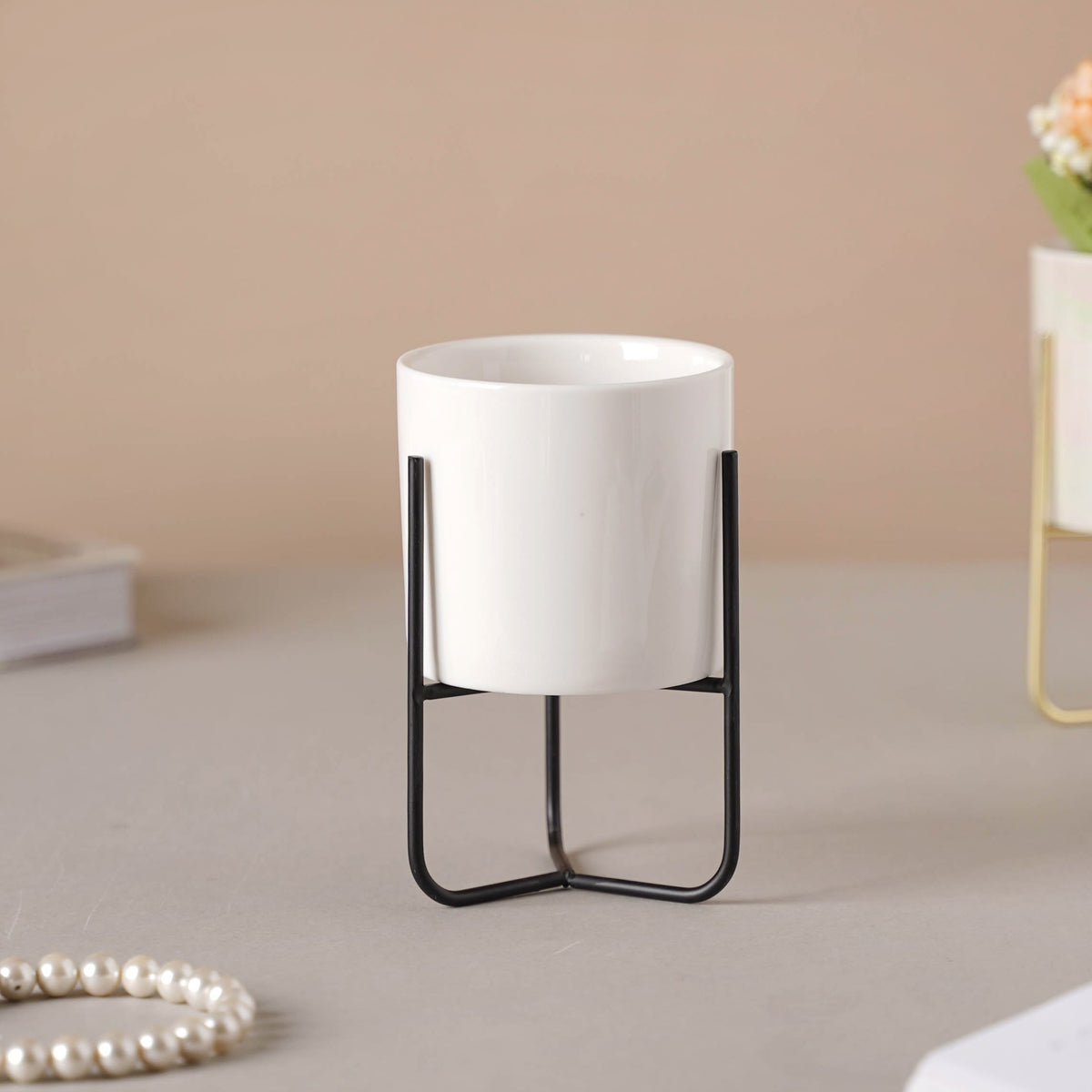 Indoor Porcelain Planters Medium Nestasia
