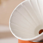 Pour Over Coffee Pot Set Orange 400 ml Nestasia