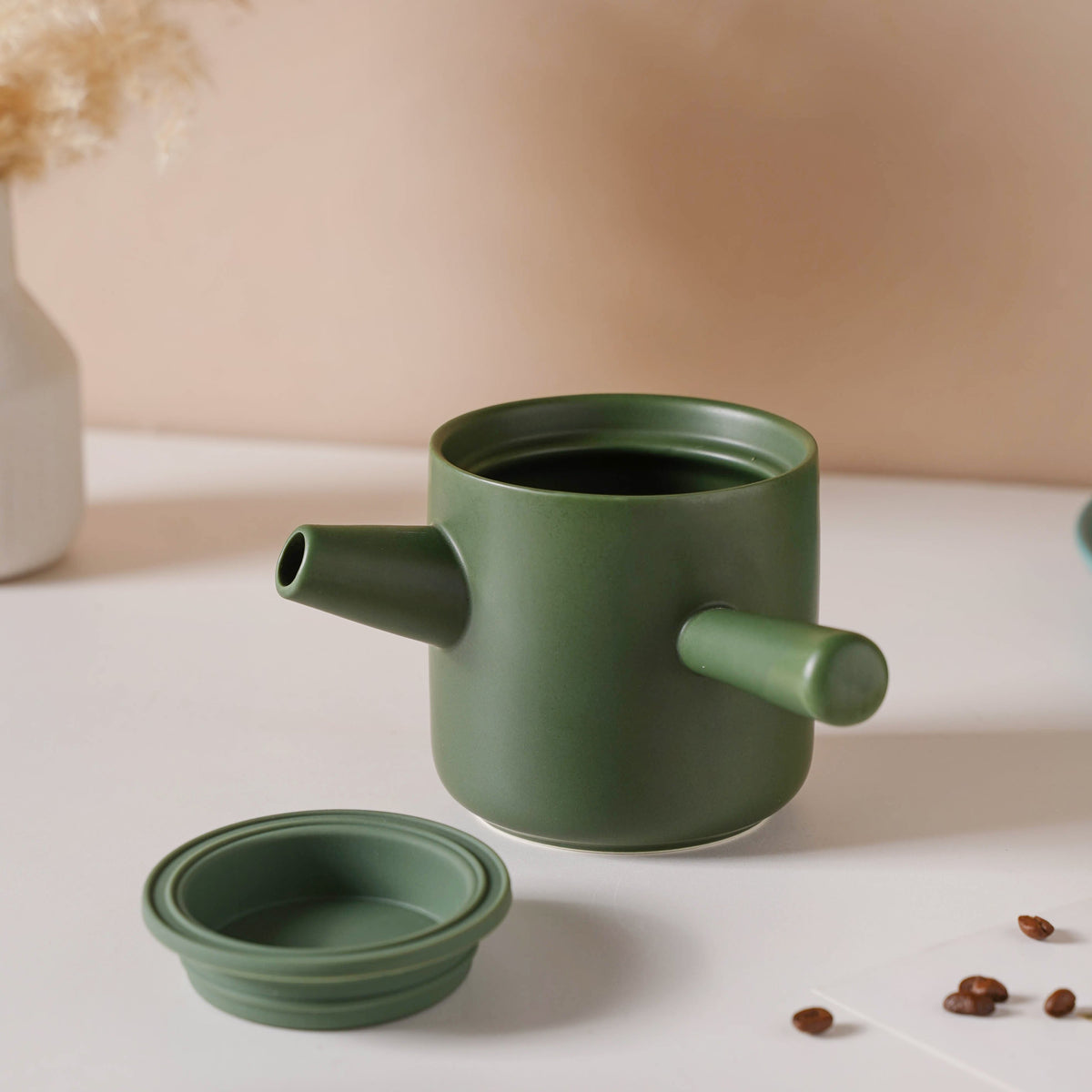Pour Over Coffee Pot Set Green 400 ml Nestasia