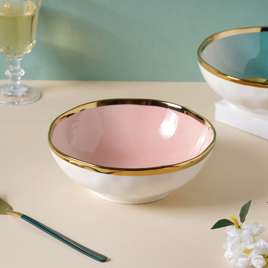 Pink Ombre 21 Piece Dinner Set For 6 Nestasia