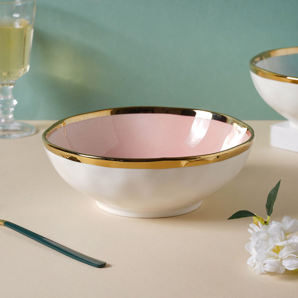 Pink Ombre 21 Piece Dinner Set For 6 Nestasia