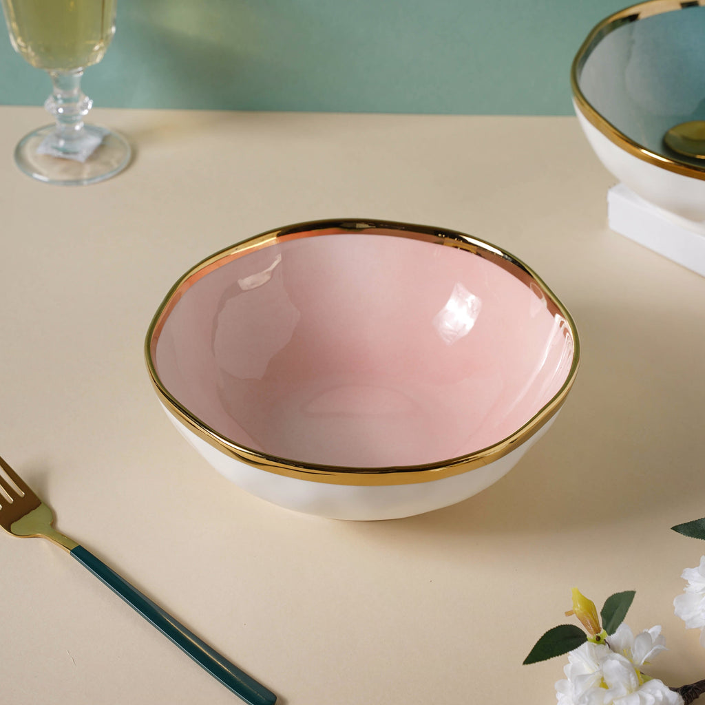 Pink Ombre 21 Piece Dinner Set For 6 Nestasia