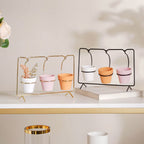 Rectangular Metal Stand Planter Nestasia