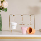 Rectangular Metal Stand Planter Nestasia