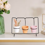 Rectangular Metal Stand Planter Nestasia
