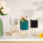 Designed Stand Cylindrical Pot Nestasia
