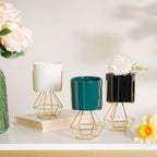 Designed Stand Cylindrical Pot Nestasia