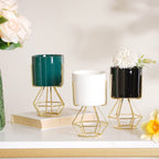 Designed Stand Cylindrical Pot Nestasia