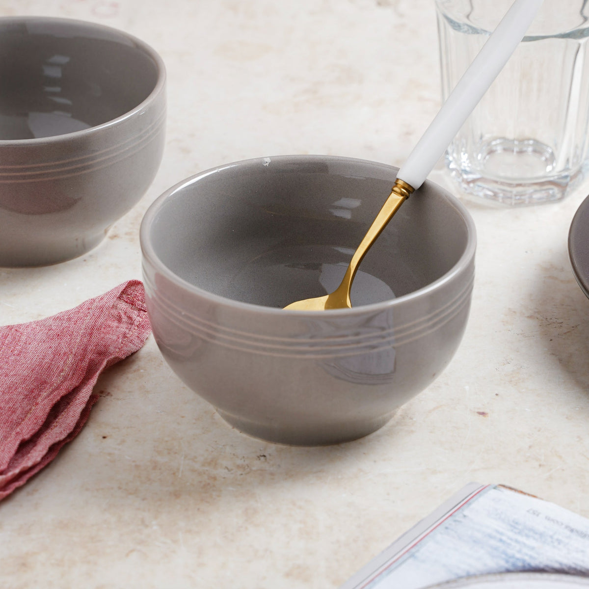 Ceramic Clay Bowl Nestasia