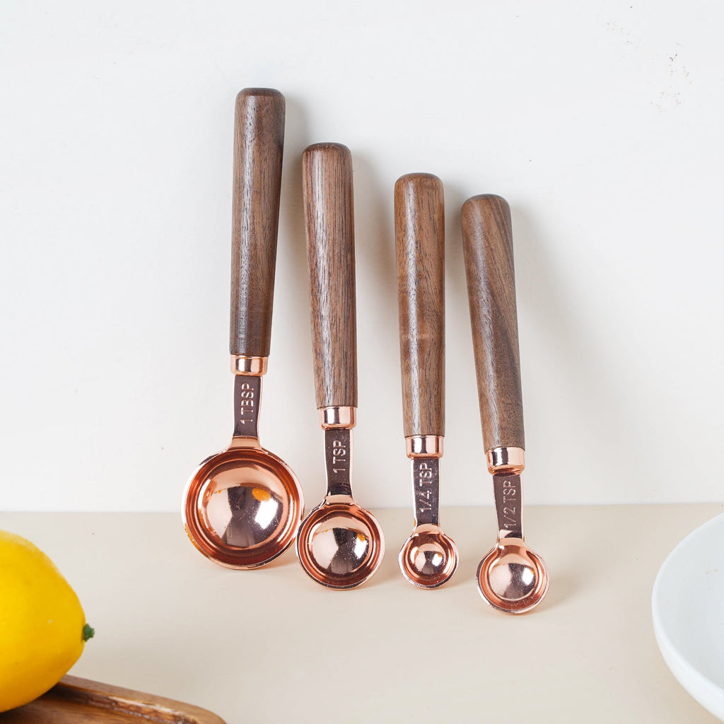 Gold Measuring Spoon Set Nestasia