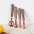 Gold Measuring Spoon Set Nestasia