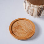 Cinzia Marble Patterned Planter With Coaster Nestasia