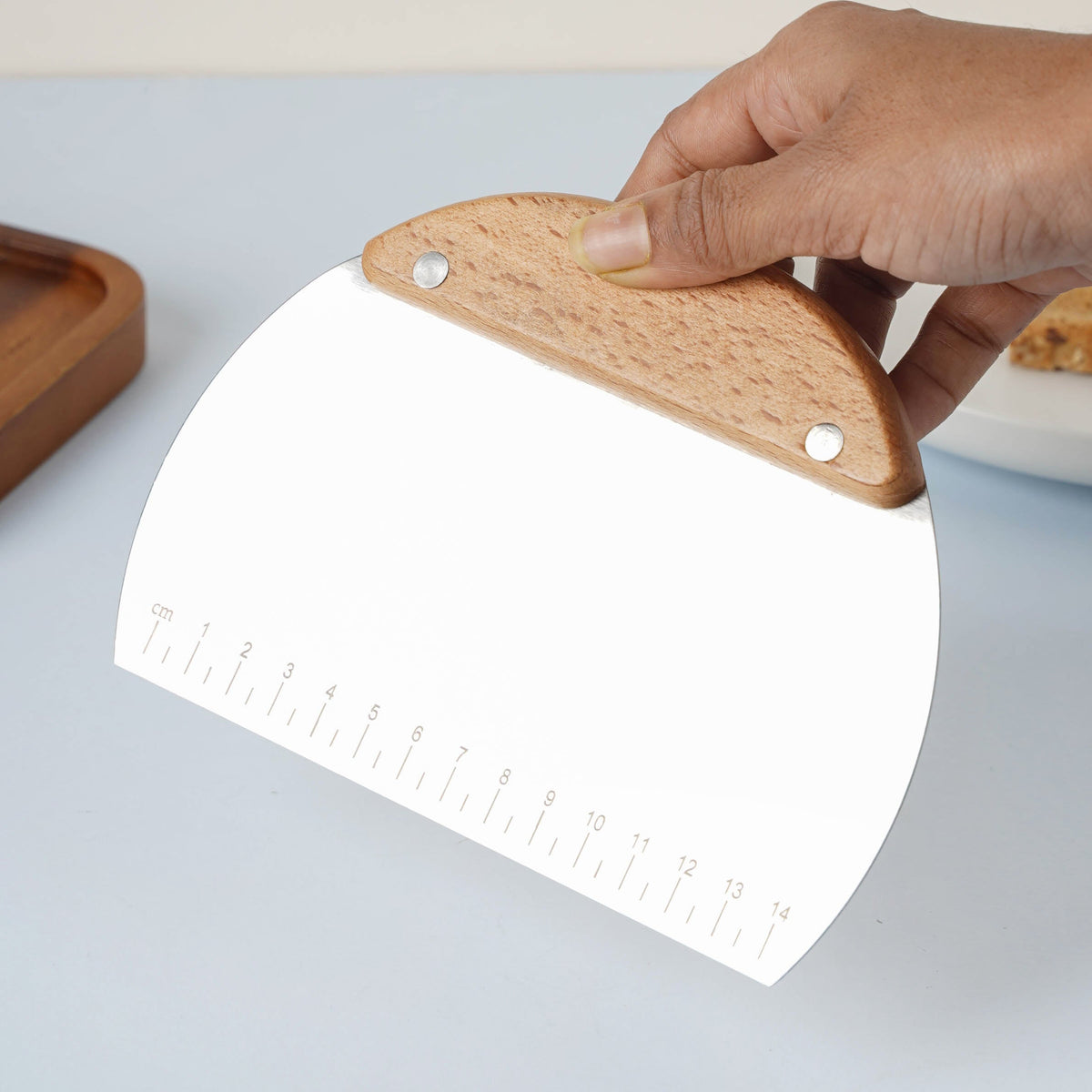 Metal Dough Scraper Nestasia