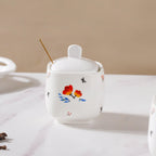 Floral Spice Jar Set Of 3 Nestasia
