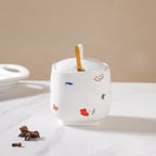 Floral Spice Jar Set Of 3 Nestasia