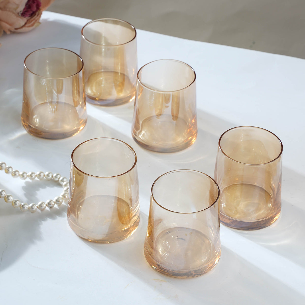 Amber Drinkware Set Nestasia