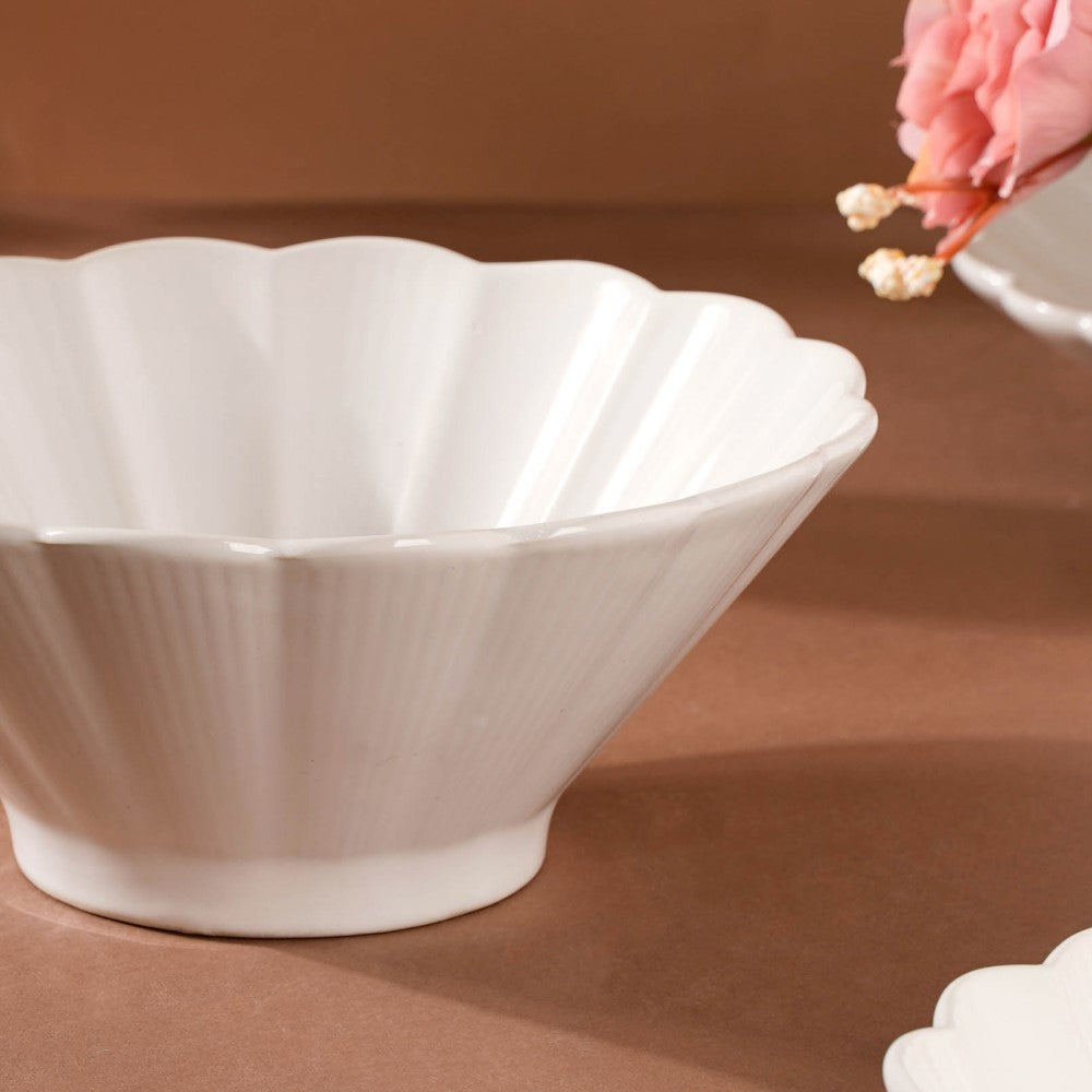 Ocean Ramen Bowl White Large 1L Nestasia