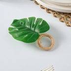 Monstera Leaf Napkin Ring Nestasia