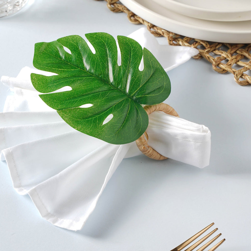 Monstera Leaf Napkin Ring Nestasia