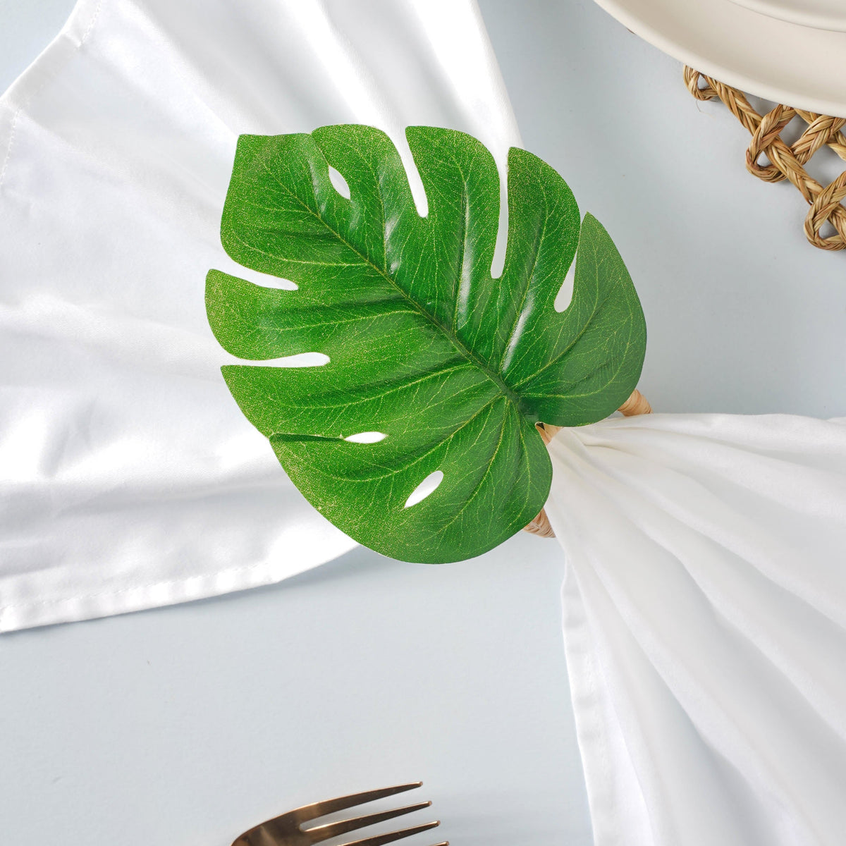 Monstera Leaf Napkin Ring Nestasia