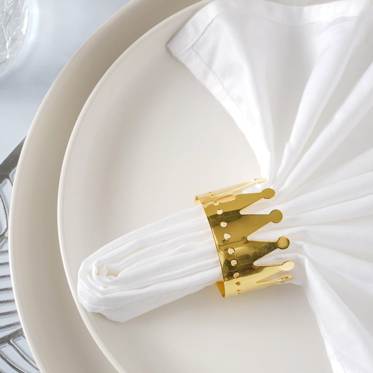 Crown Serviette Ring Nestasia