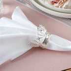 Vintage Silver Crown Napkin Ring Nestasia