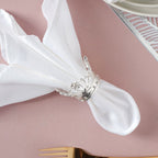 Vintage Silver Crown Napkin Ring Nestasia