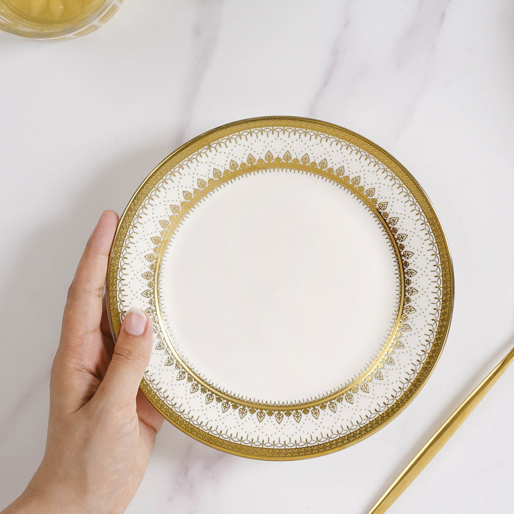 Aurelea Festive 27 Piece Dinner Set For 6 Nestasia