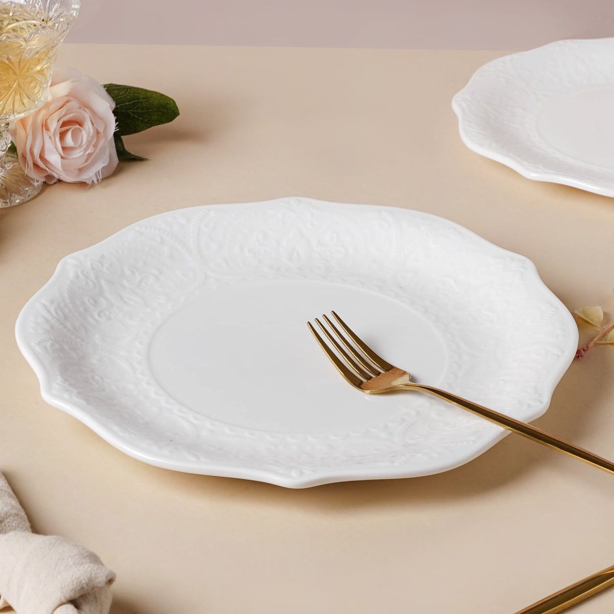 Serena 22 Piece Dinner Set For 6 Nestasia