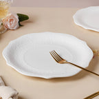 Serena Lily White Dinner Plate 10.5 Inch Nestasia