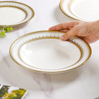 Aurelea 33 Piece Dinnerware For 6 Nestasia
