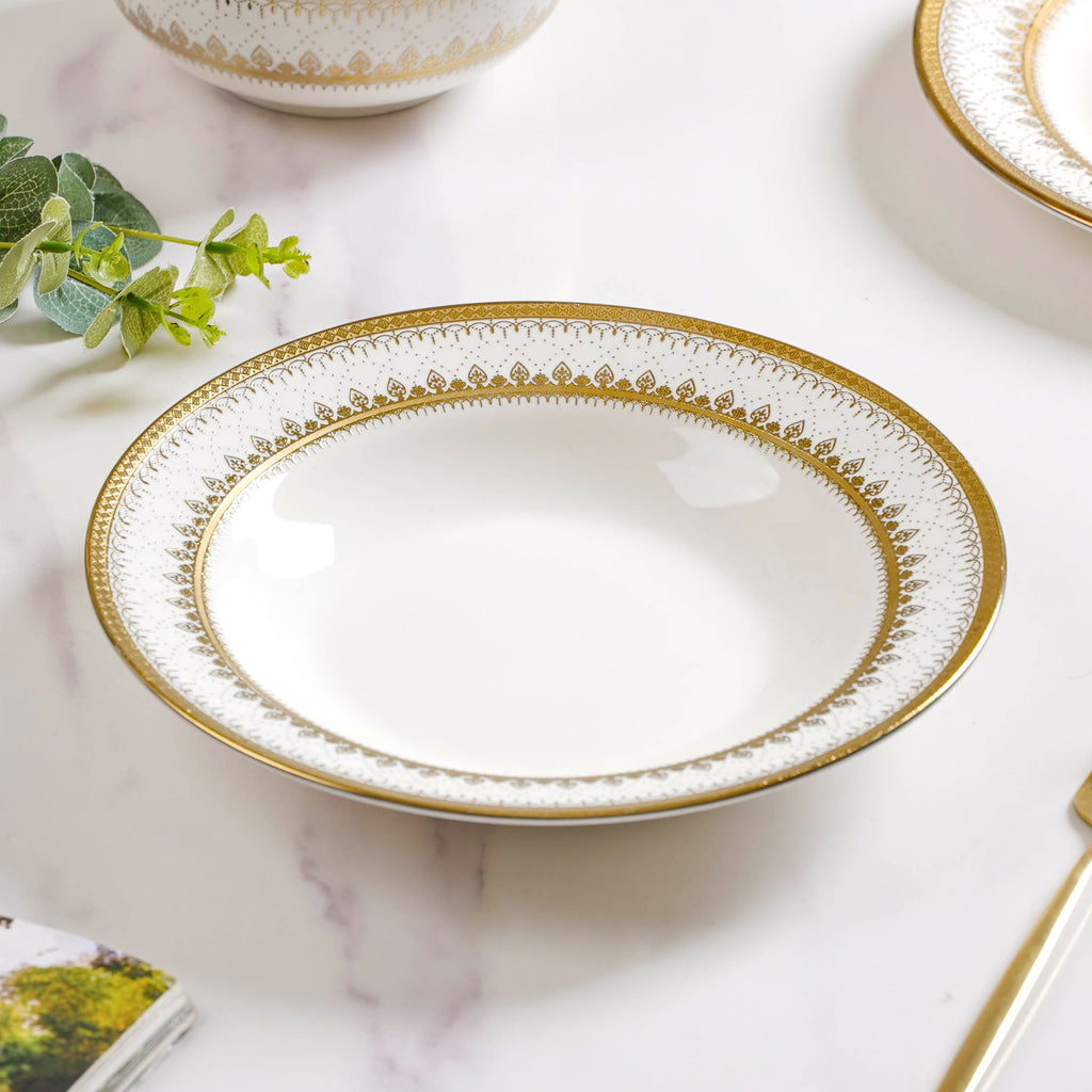 Aurelea 33 Piece Dinnerware For 6 Nestasia