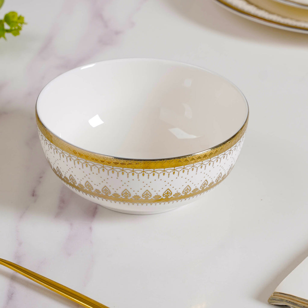 Aurelea Festive 27 Piece Dinner Set For 6 Nestasia