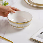 Aurelea Festive 27 Piece Dinner Set For 6 Nestasia