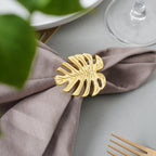 Gold Leaf Napkin Ring Nestasia