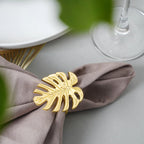 Gold Leaf Napkin Ring Nestasia