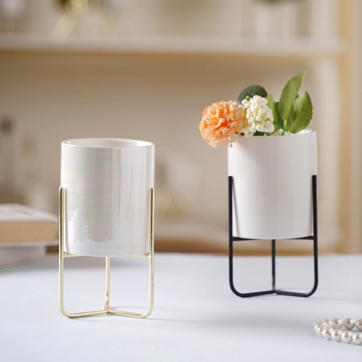 Indoor Porcelain Planters Large Nestasia