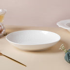 Serena Lily White Dinner Plate 9 Inch Nestasia