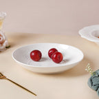 Serena Lily White Dinner Plate 9 Inch Nestasia